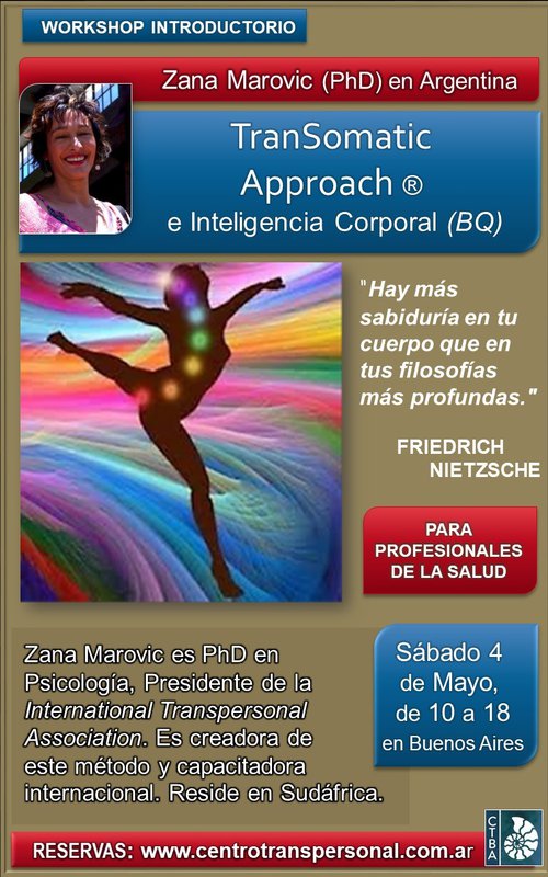 TranSomatic Approach e Inteligencia Corporal (BQ)