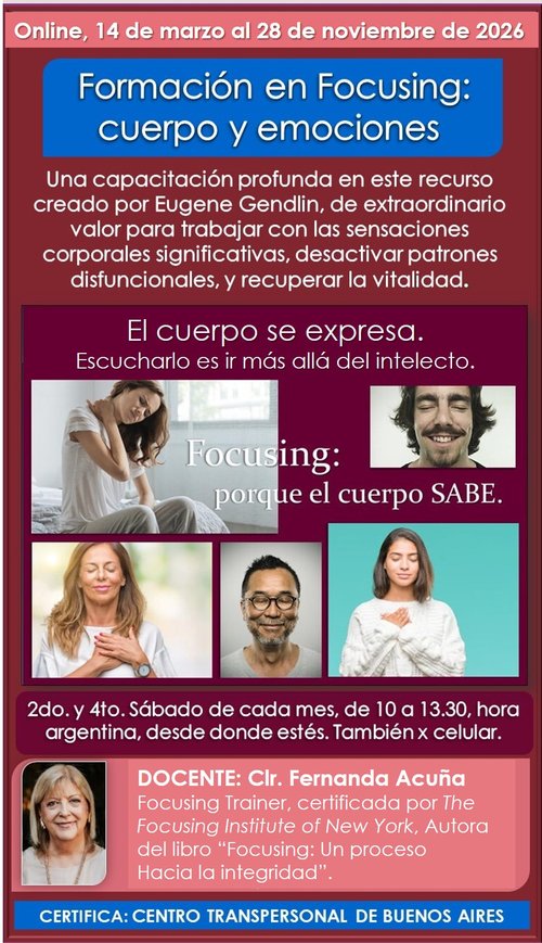 FOCUSING - Formación online