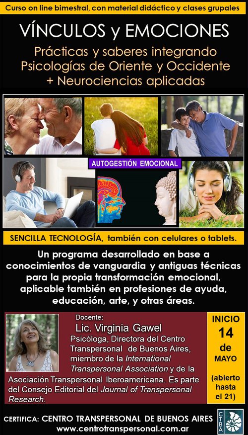 VINCULOS y EMOCIONES Centro Transpersonal de Buenos Aires