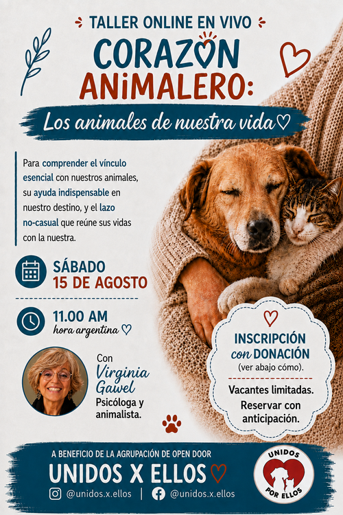 LOS ANIMALES DE NUESTRA VIDA